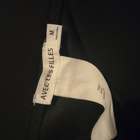 Avec Les Filles Black Flare Pants - Picture 4 of 4